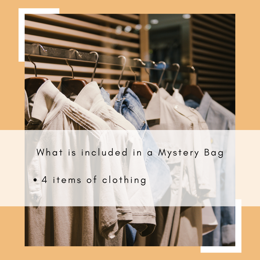 Masculine Mystery Bag 4 Clothing Items