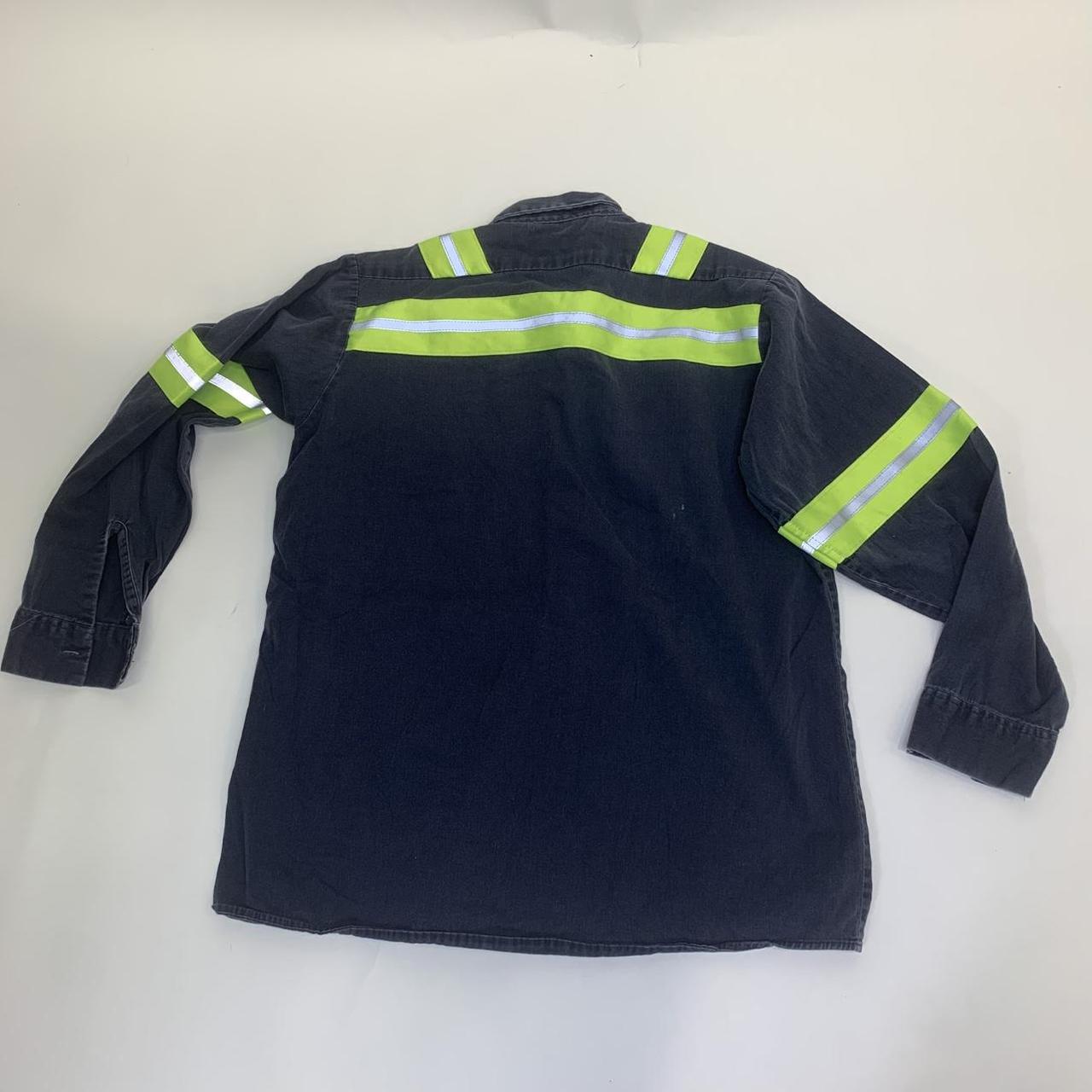 🔵Vintage Workwear Shirt Size L Navy Andy (#H1)