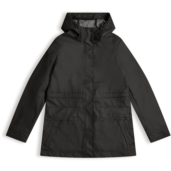 Hunter Women s Lightweight Waterproof Rain Jacket Black