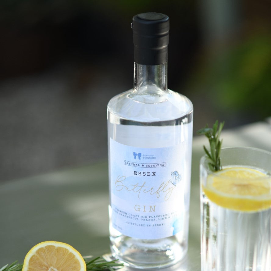 Limited Edition Butterfly GIn by Havens Hospices