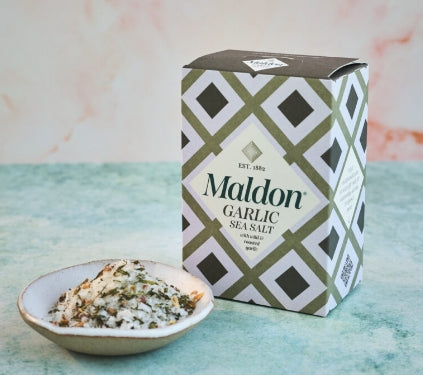 Maldon Garlic Sea Salt Flakes 100g