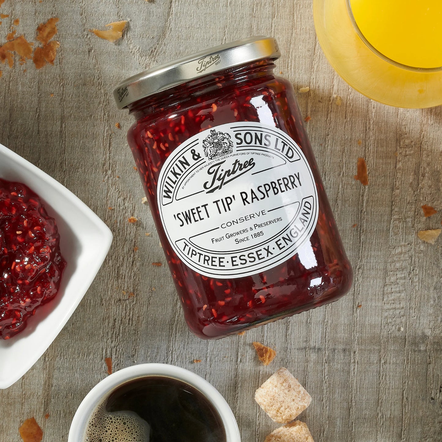 Tiptree 'Sweet Tip' Raspberry Conserve 340g