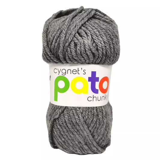 Cygnet Pato Chunky 100g - 674 Dark Grey