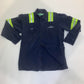 🔵Vintage Workwear Shirt Size L Navy Andy (#H1)