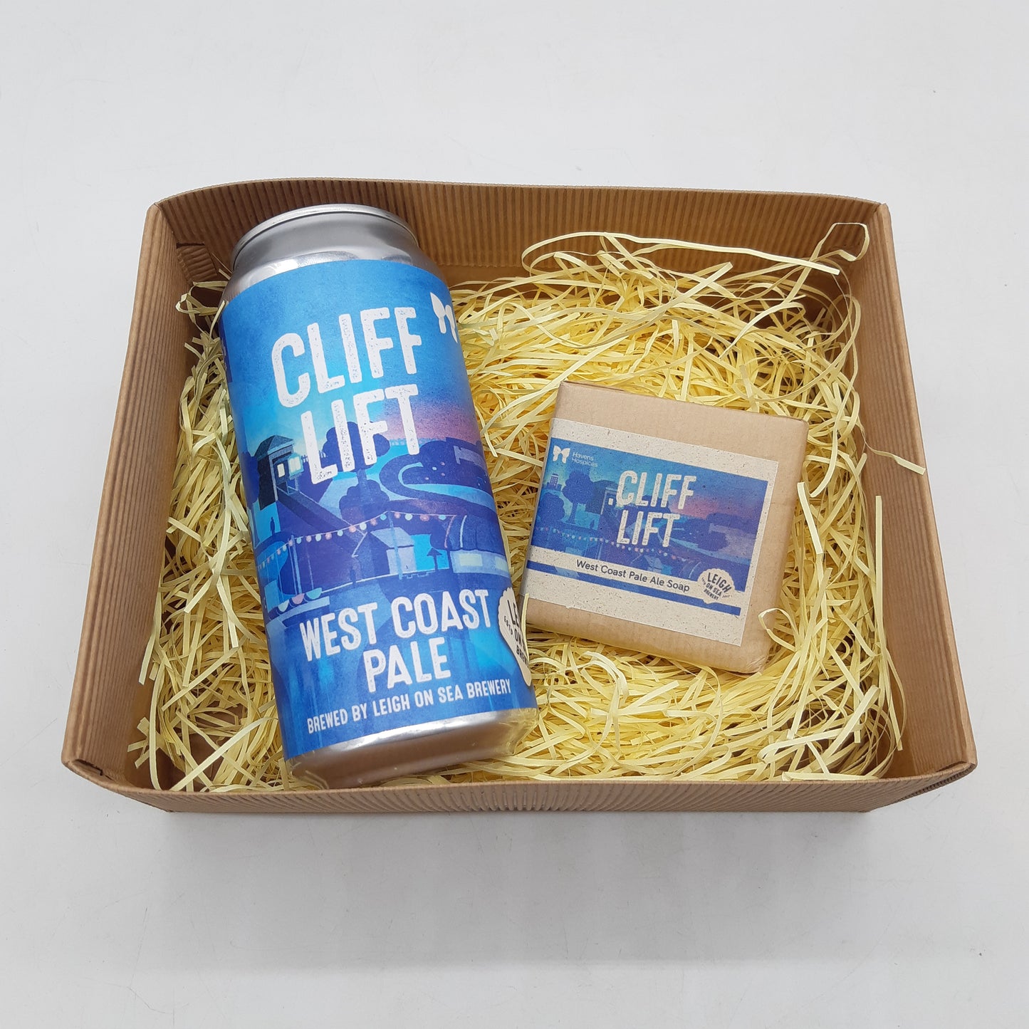 Cliff Lift Pale Ale & Bean & Boy Soap Gift Set