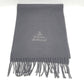 Vivienne Westwood Lambs Wool Scarf  Soft Grey