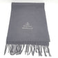 Vivienne Westwood Lambs Wool Scarf  Soft Grey