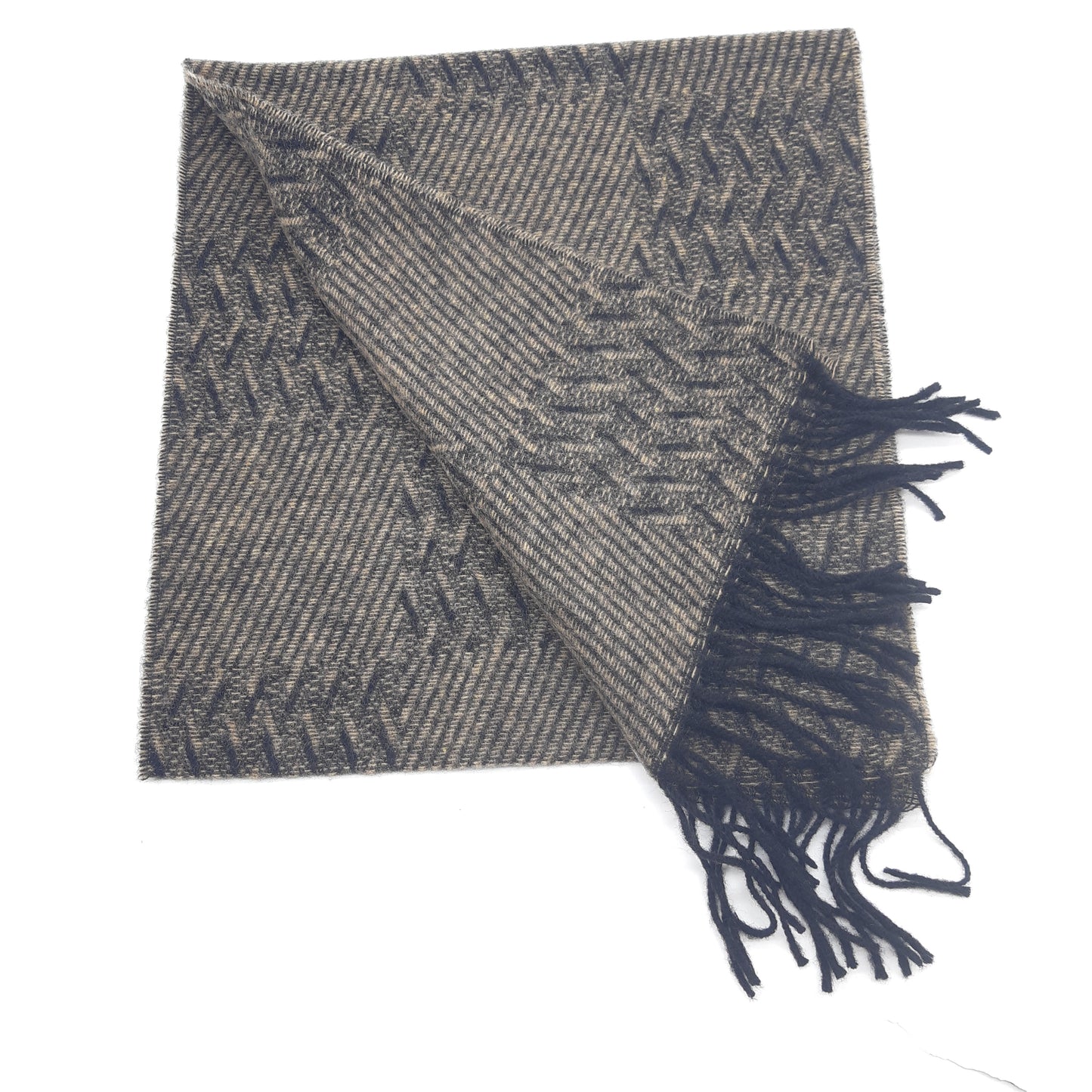 Vivienne Westwood Lambs Wool Scarf  Brown