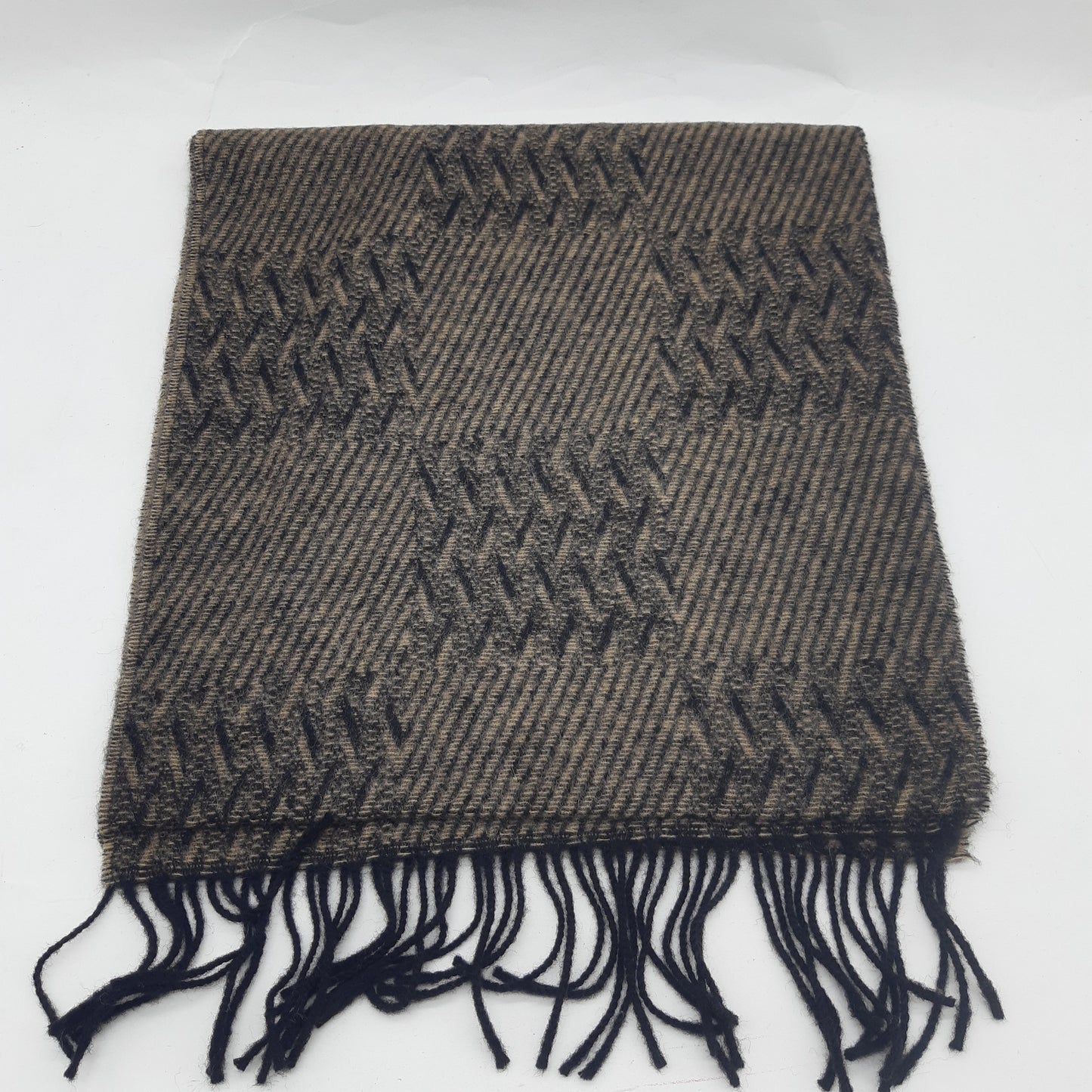 Vivienne Westwood Lambs Wool Scarf  Brown