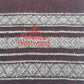 Vivienne Westwood Lambs Wool Scarf  Red and Grey Striped