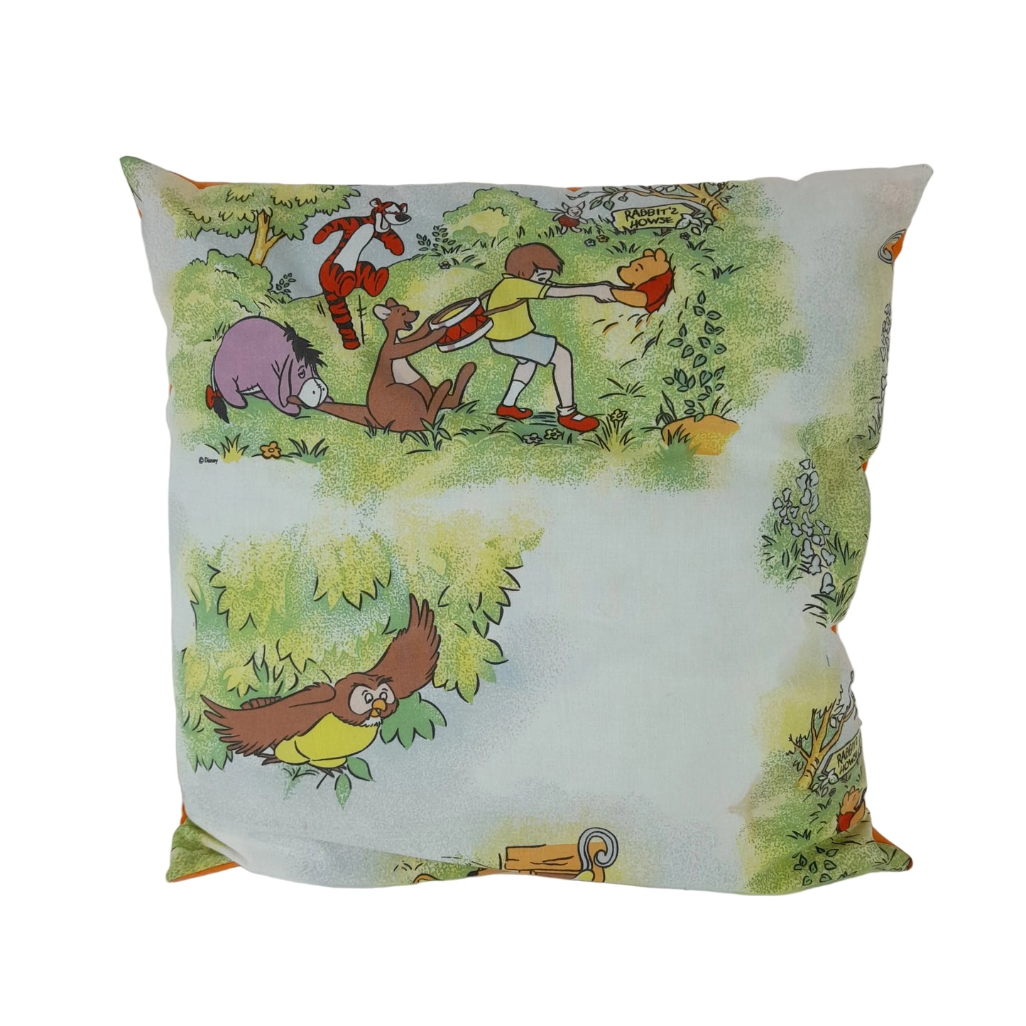 Handmade Winnie the Pooh Cushion 16" x 16"