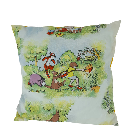 Handmade Winnie the Pooh Cushion 16" x 16"
