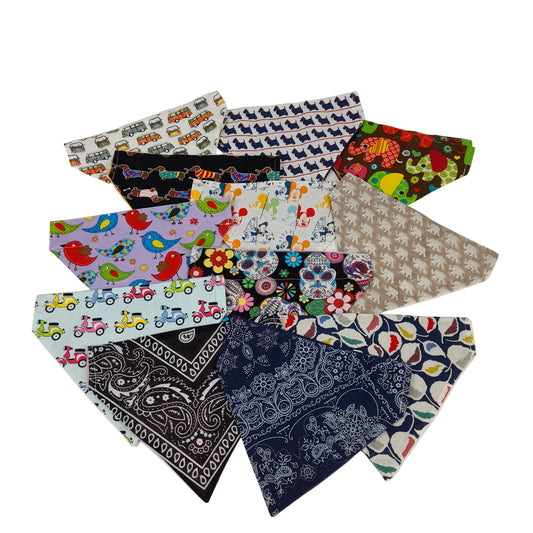 Handmade Dog Collar Bandana