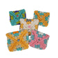 Handmade Lined Crochet Granny Square Pouch