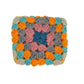 Handmade Lined Crochet Granny Square Pouch