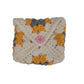 Handmade Lined Crochet Granny Square Pouch