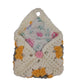Handmade Lined Crochet Granny Square Pouch