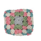 Handmade Lined Crochet Granny Square Pouch