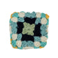 Handmade Lined Crochet Granny Square Pouch