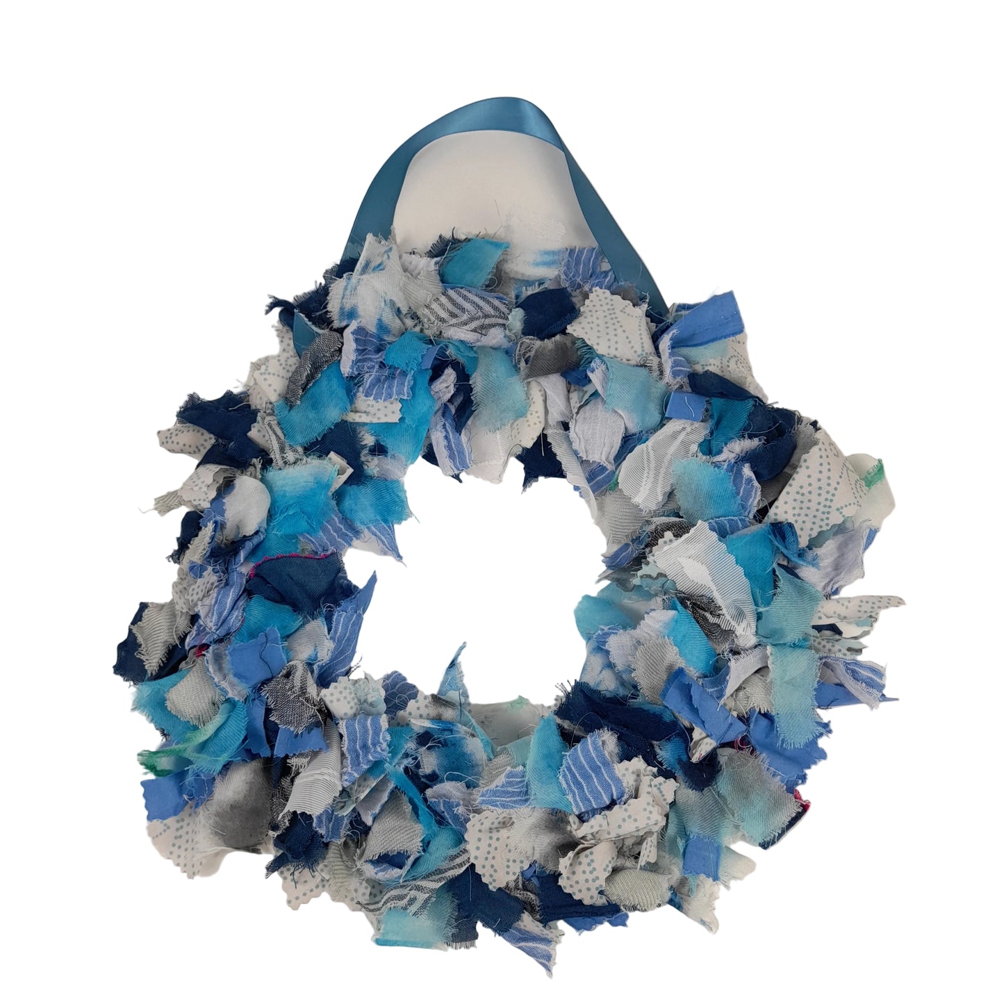 Handmade 'Rag' Wreath 12"