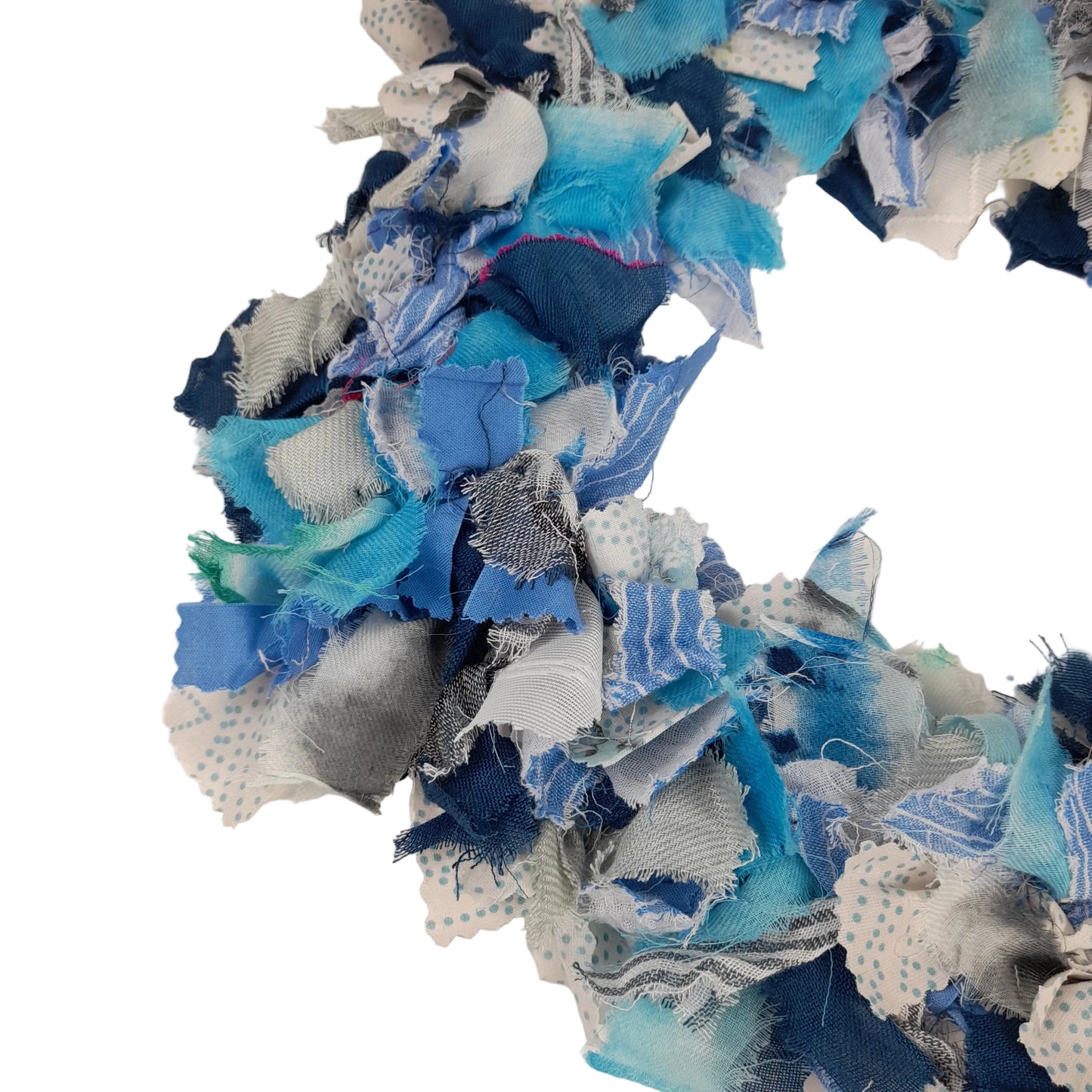 Handmade 'Rag' Wreath 12"