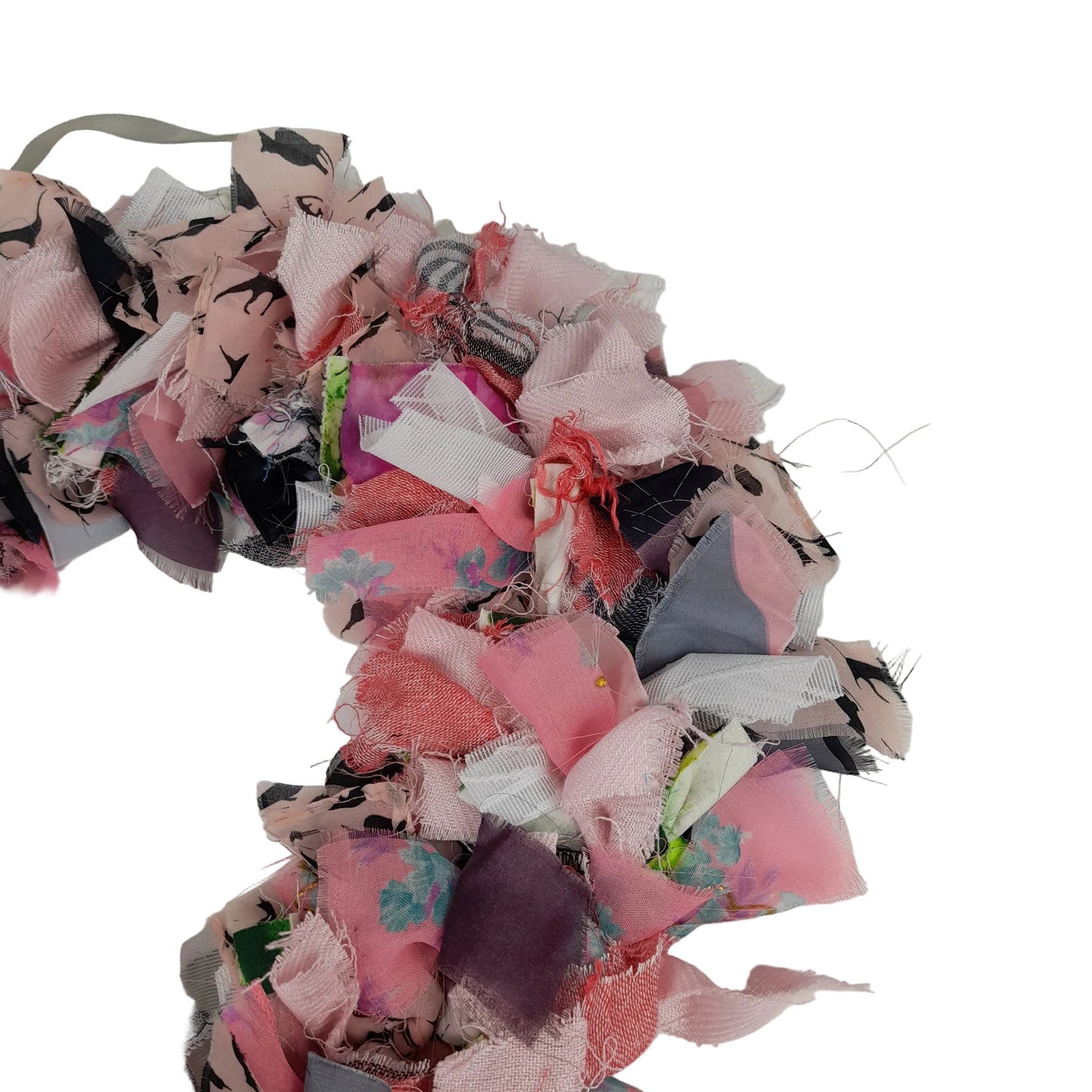 Handmade 'Rag' Wreath 12"