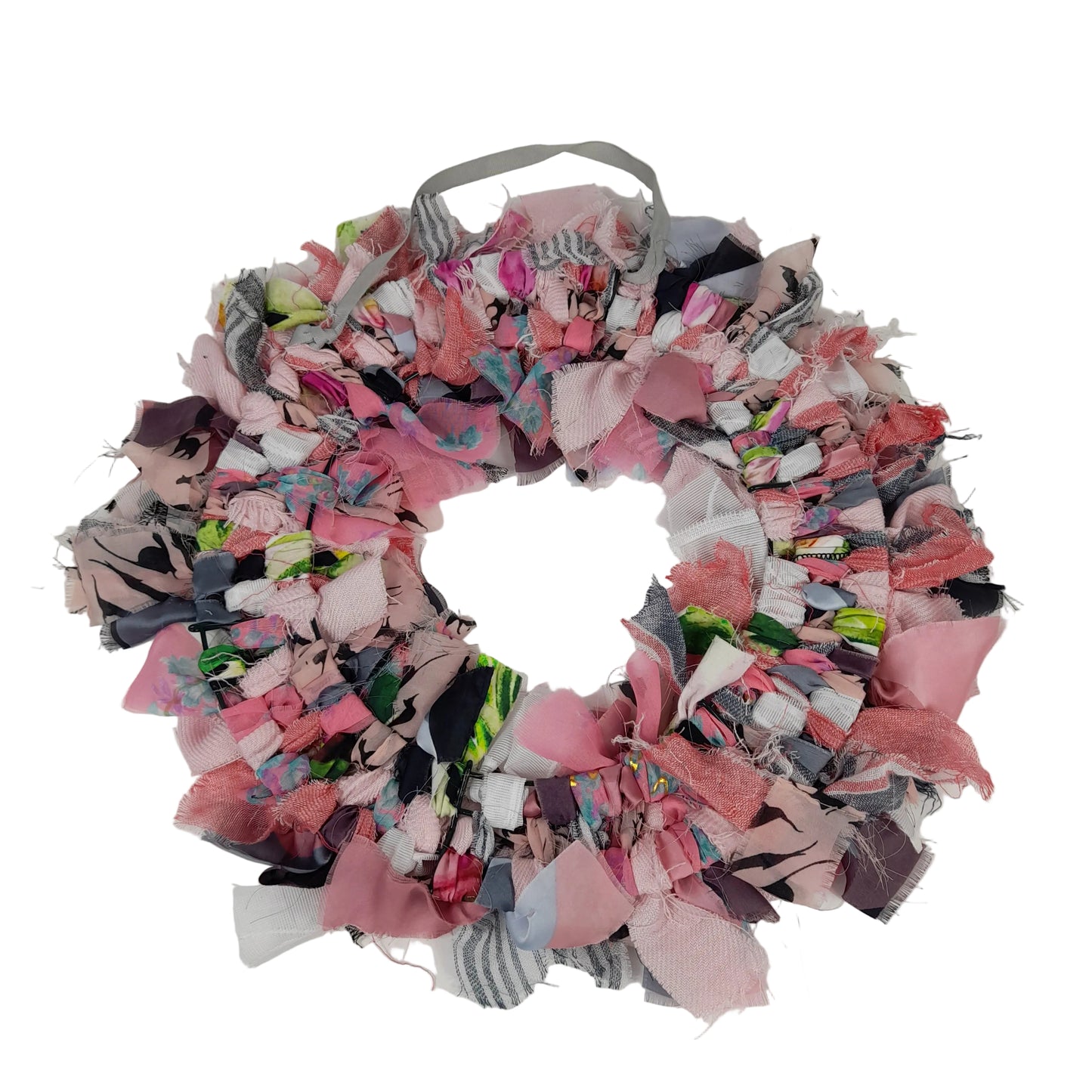 Handmade 'Rag' Wreath 12"