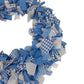 Handmade 'Rag' Wreath 12"
