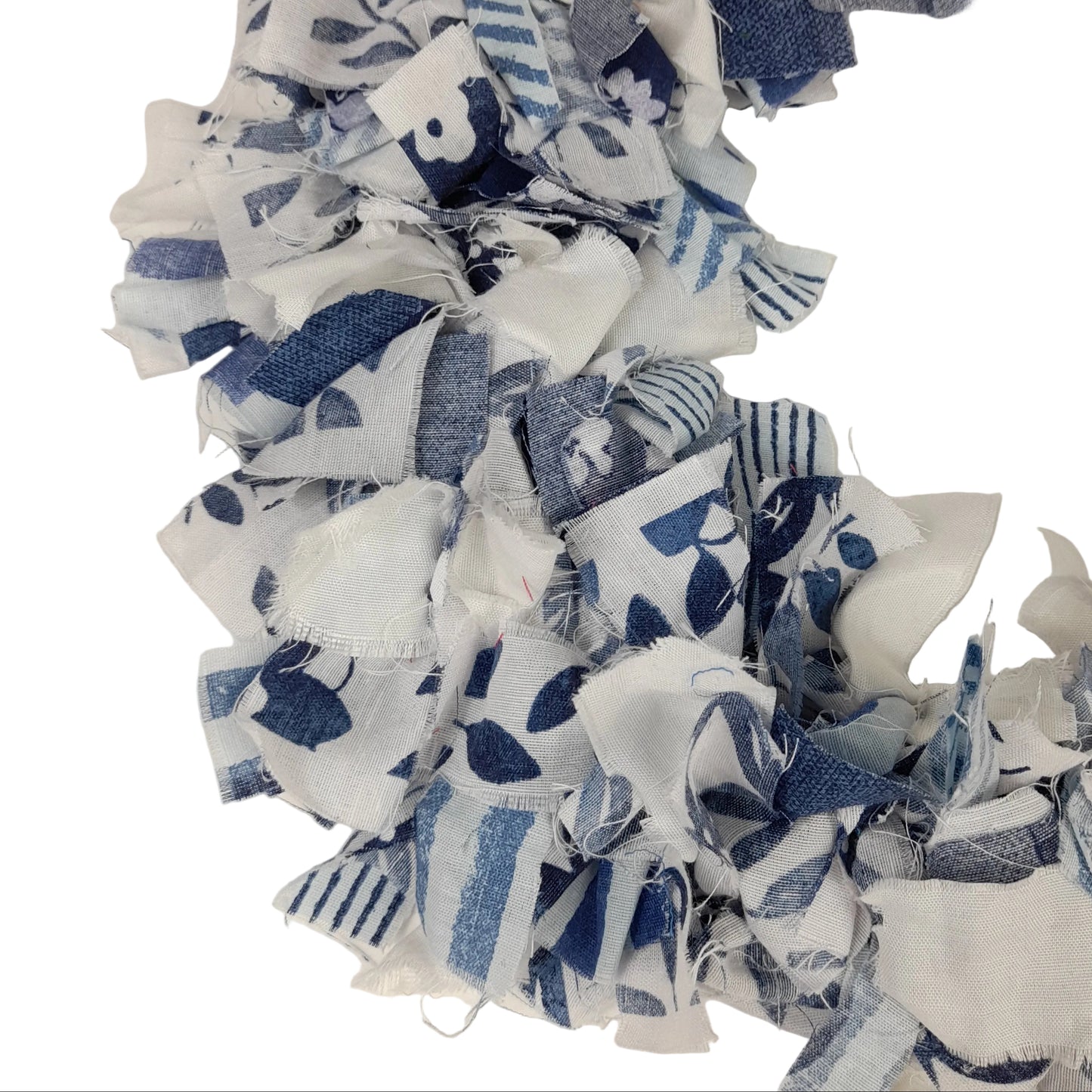 Handmade 'Rag' Wreath 12"