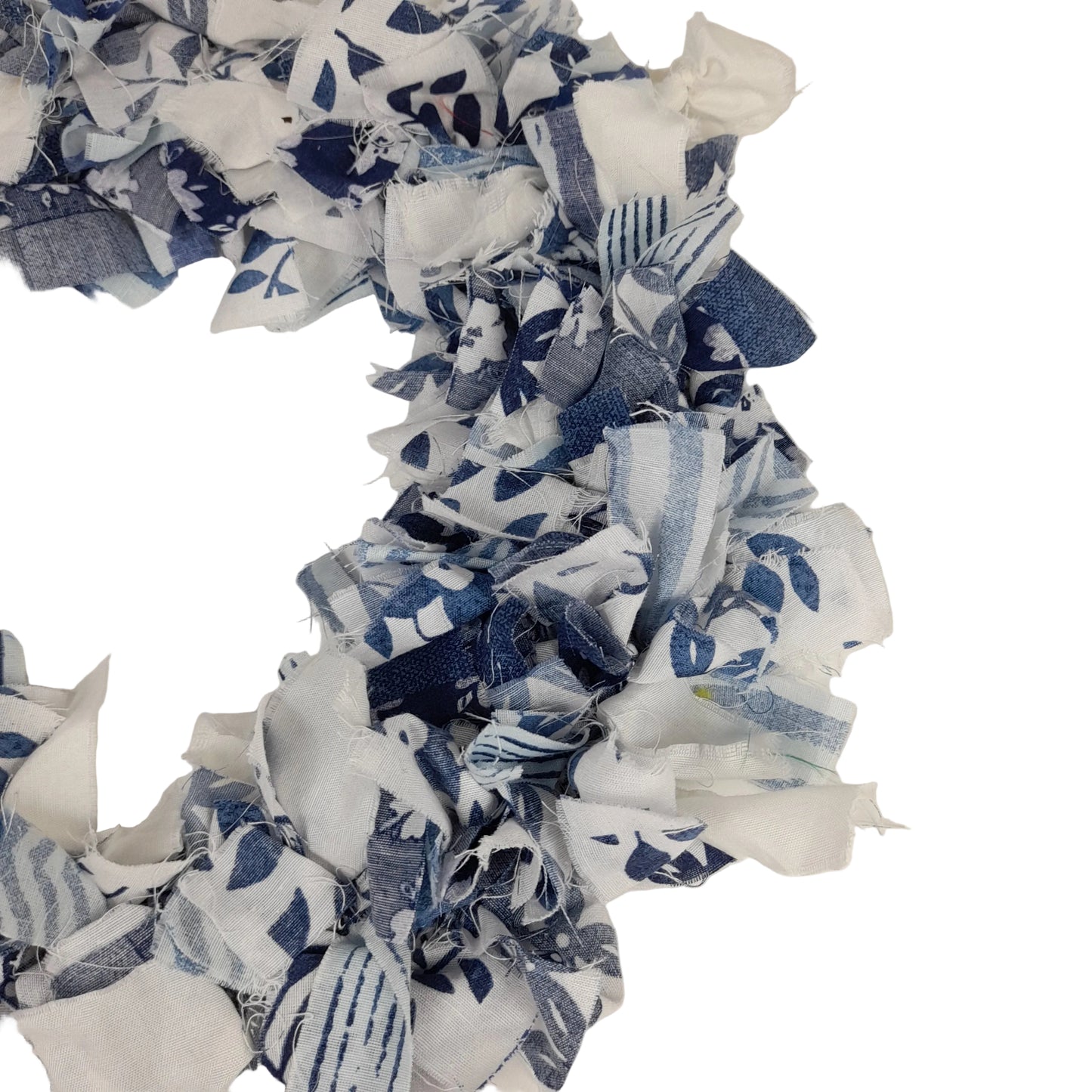 Handmade 'Rag' Wreath 12"