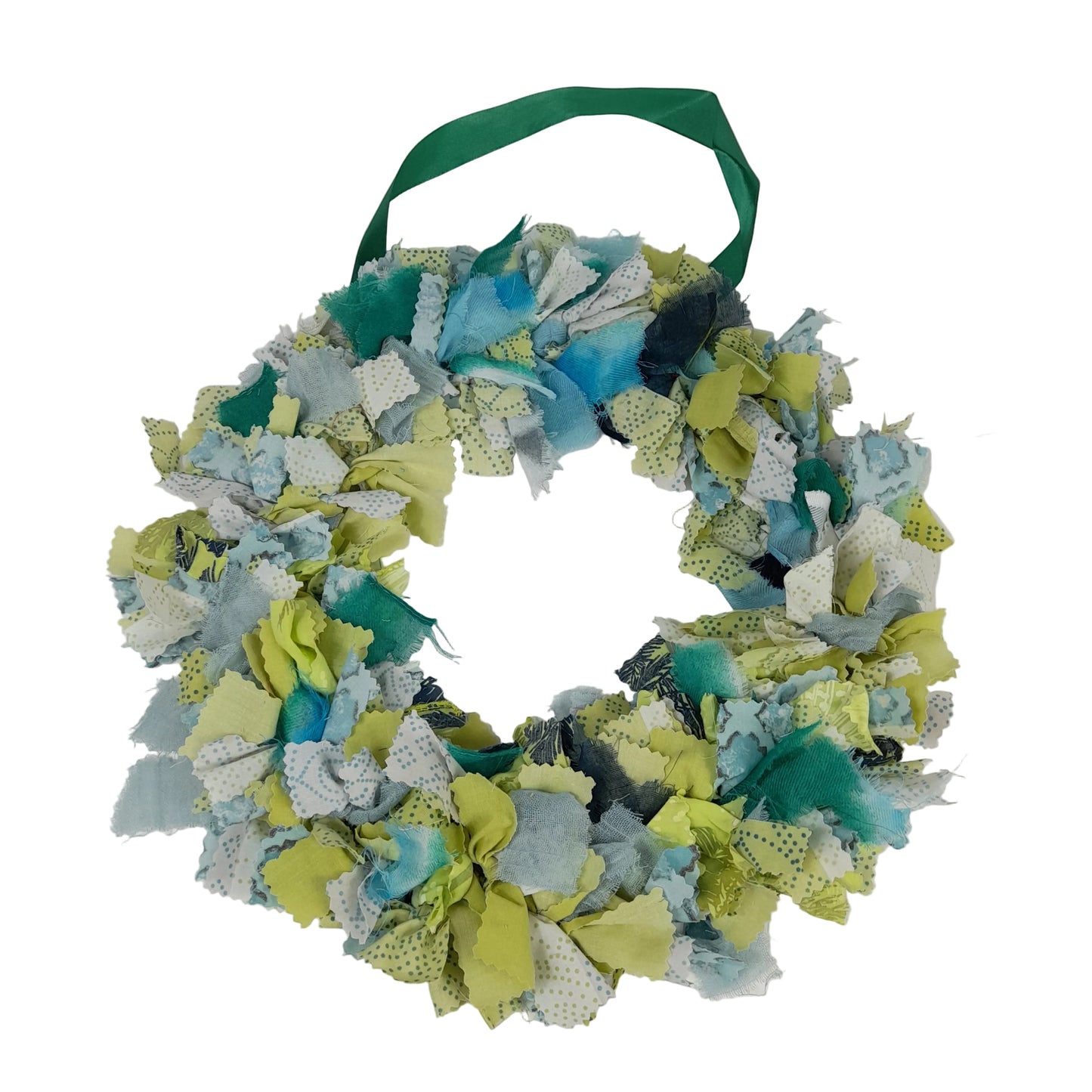 Handmade 'Rag' Wreath 12"