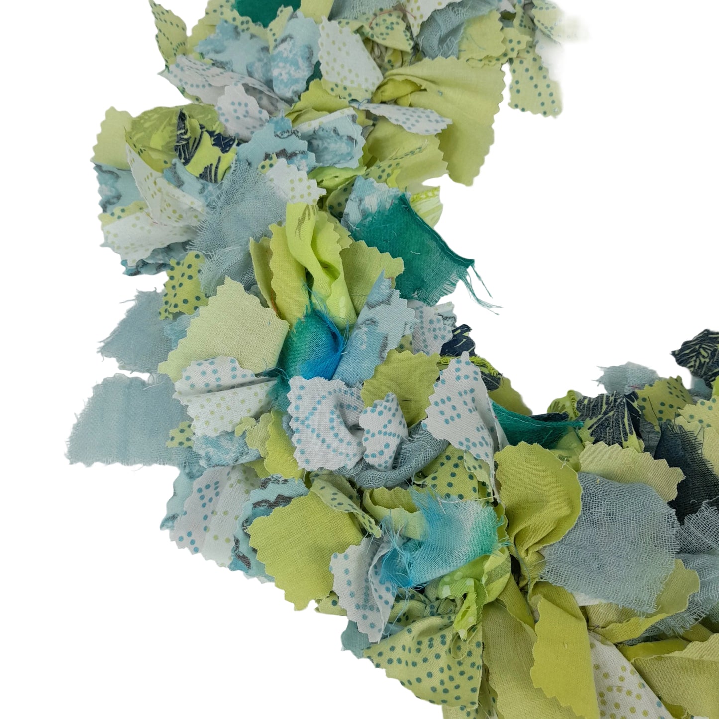 Handmade 'Rag' Wreath 12"