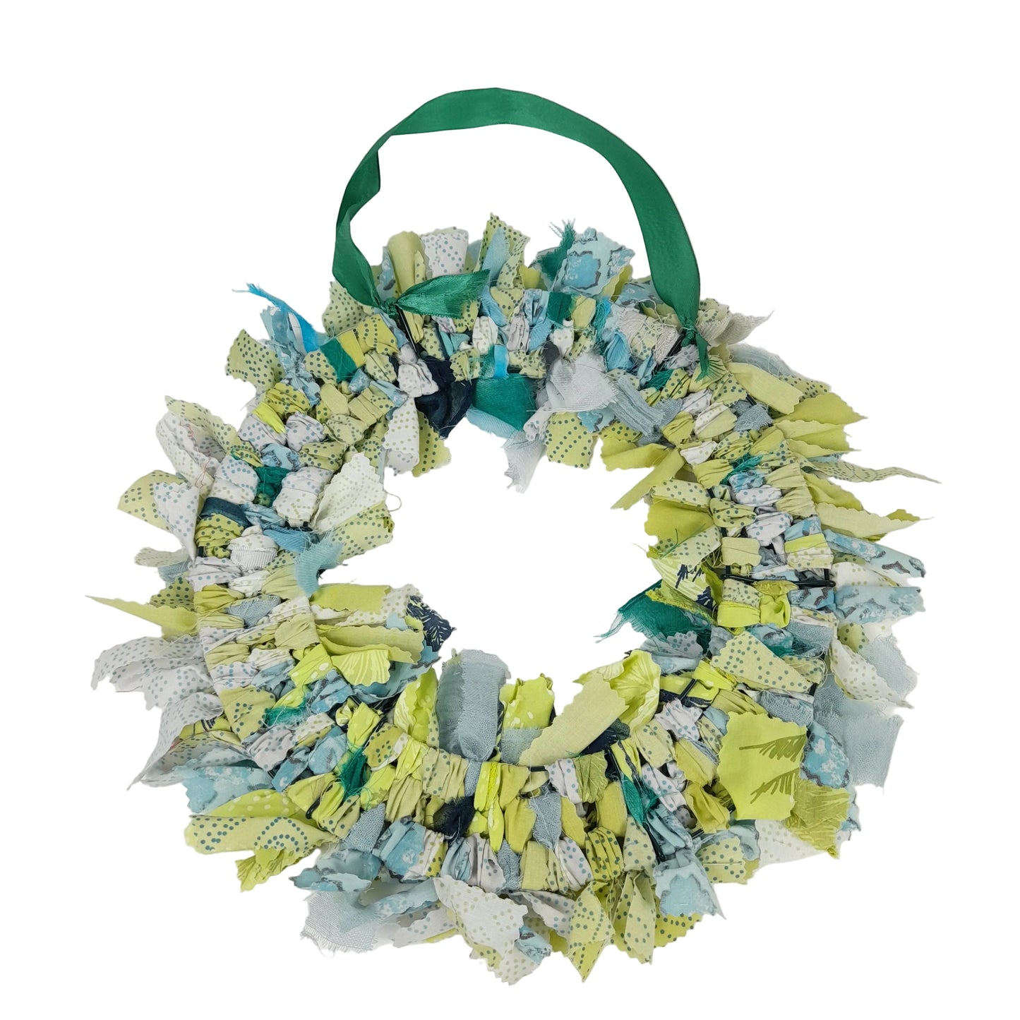Handmade 'Rag' Wreath 12"