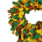 Handmade 'Rag' Wreath 12"