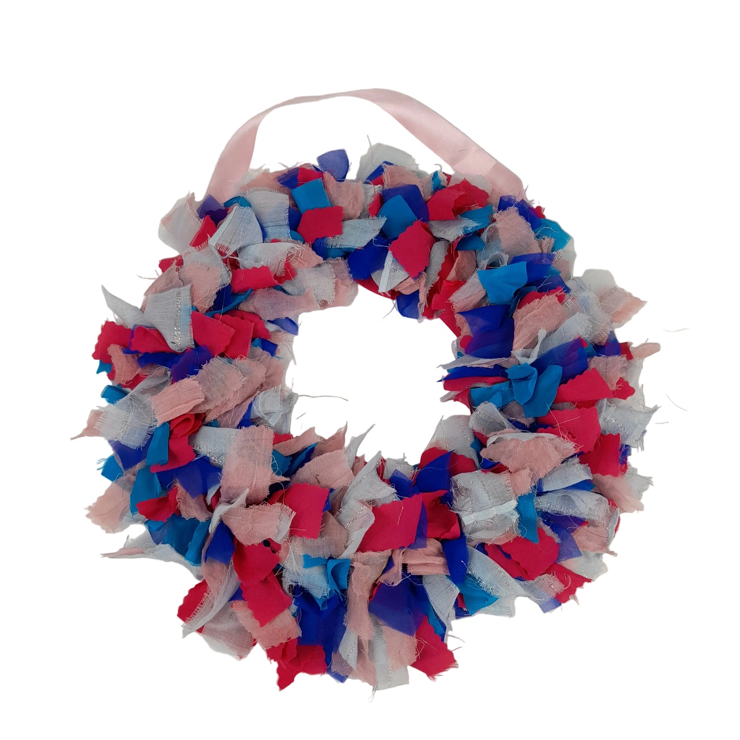 Handmade 'Rag' Wreath 12"