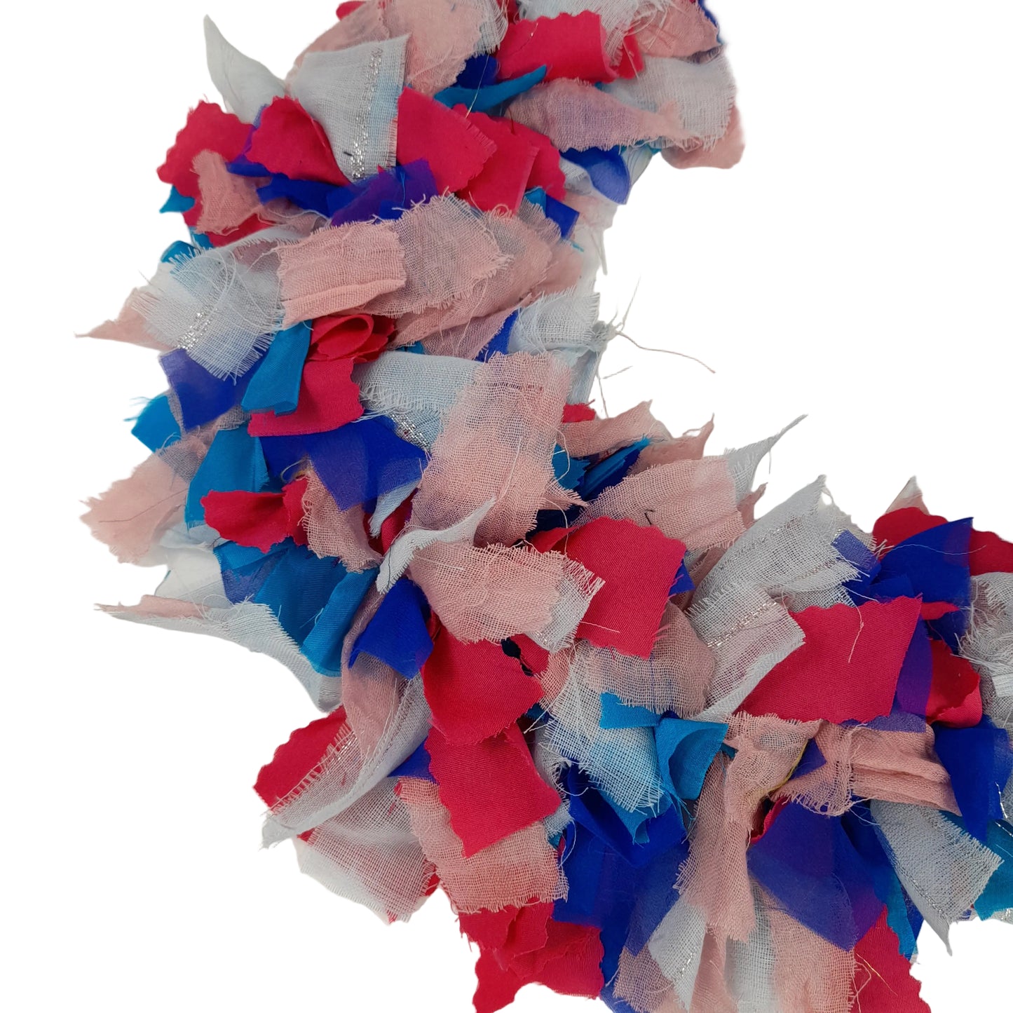 Handmade 'Rag' Wreath 12"