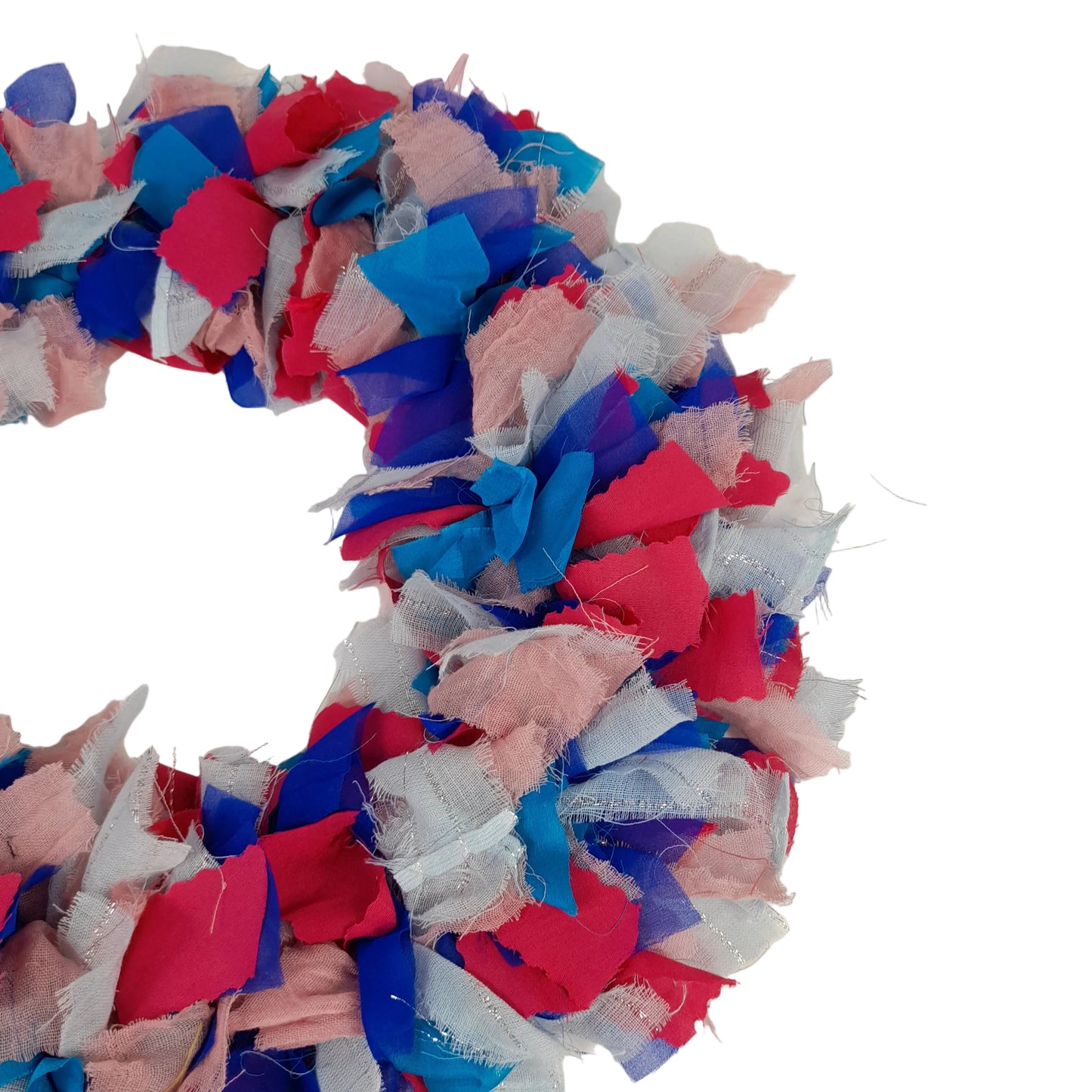 Handmade 'Rag' Wreath 12"