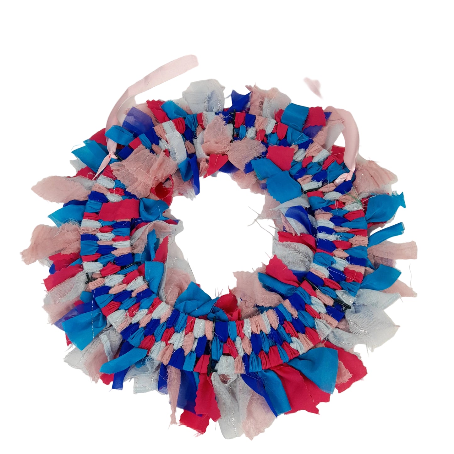 Handmade 'Rag' Wreath 12"