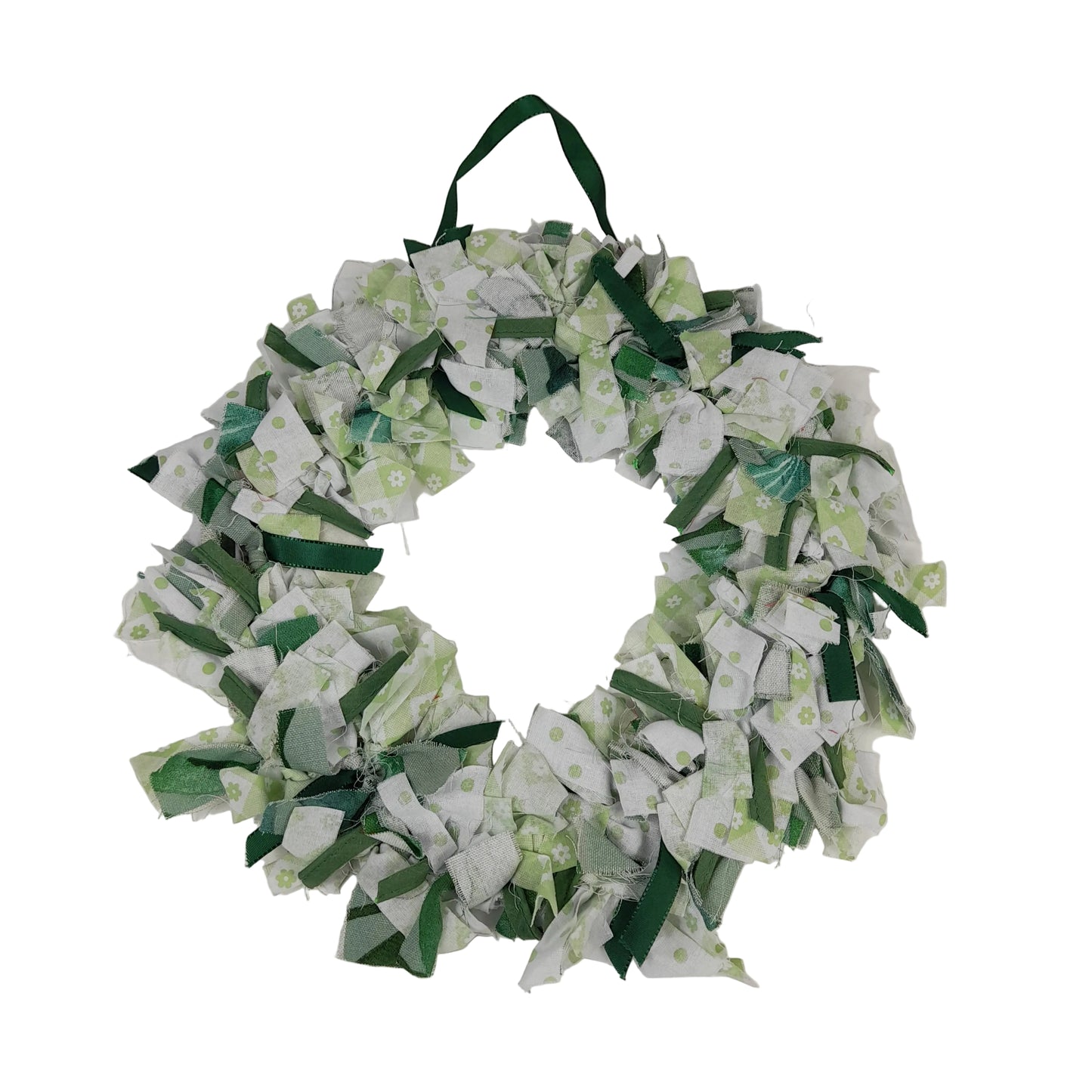 Handmade 'Rag' Wreath 12"
