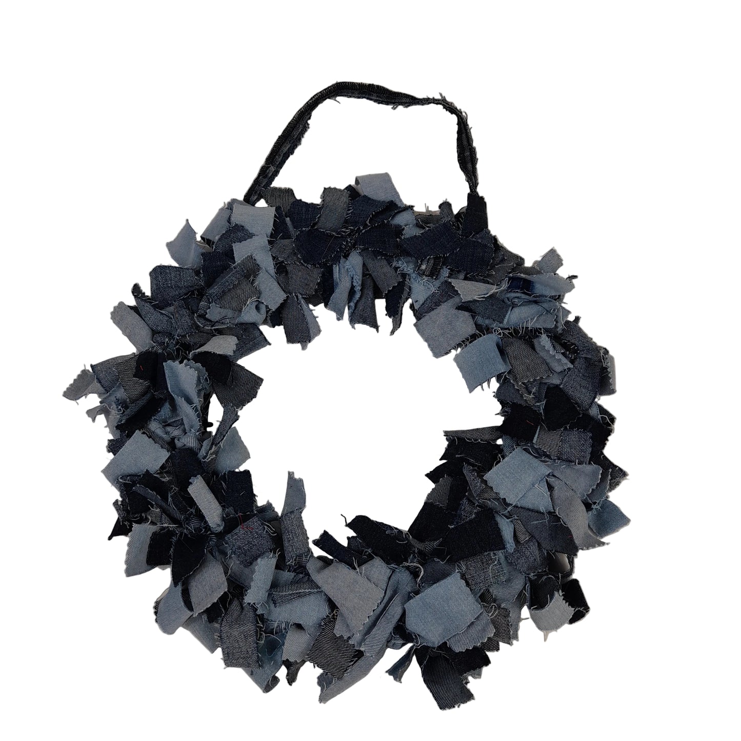 Handmade 'Rag' Wreath 12"