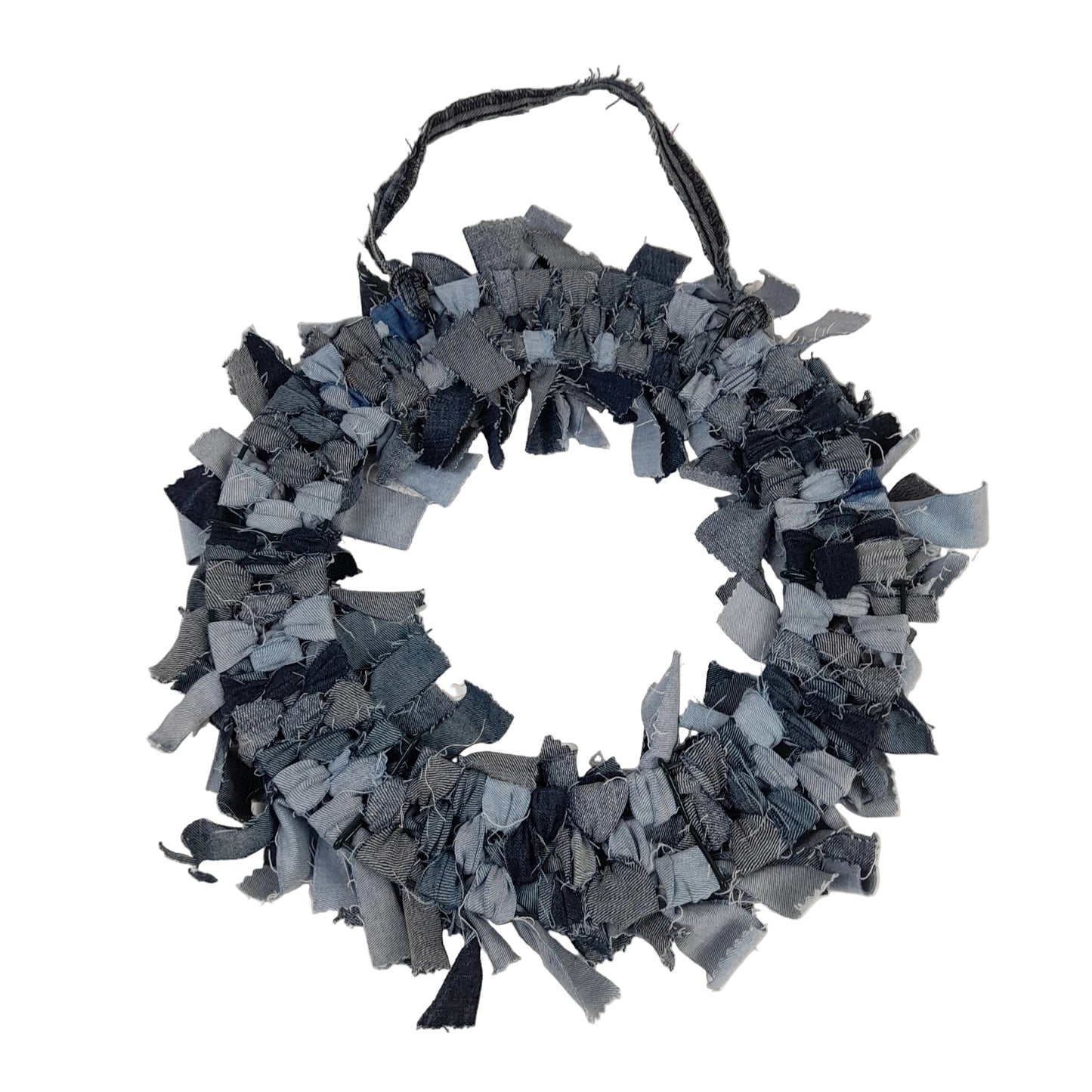 Handmade 'Rag' Wreath 12"