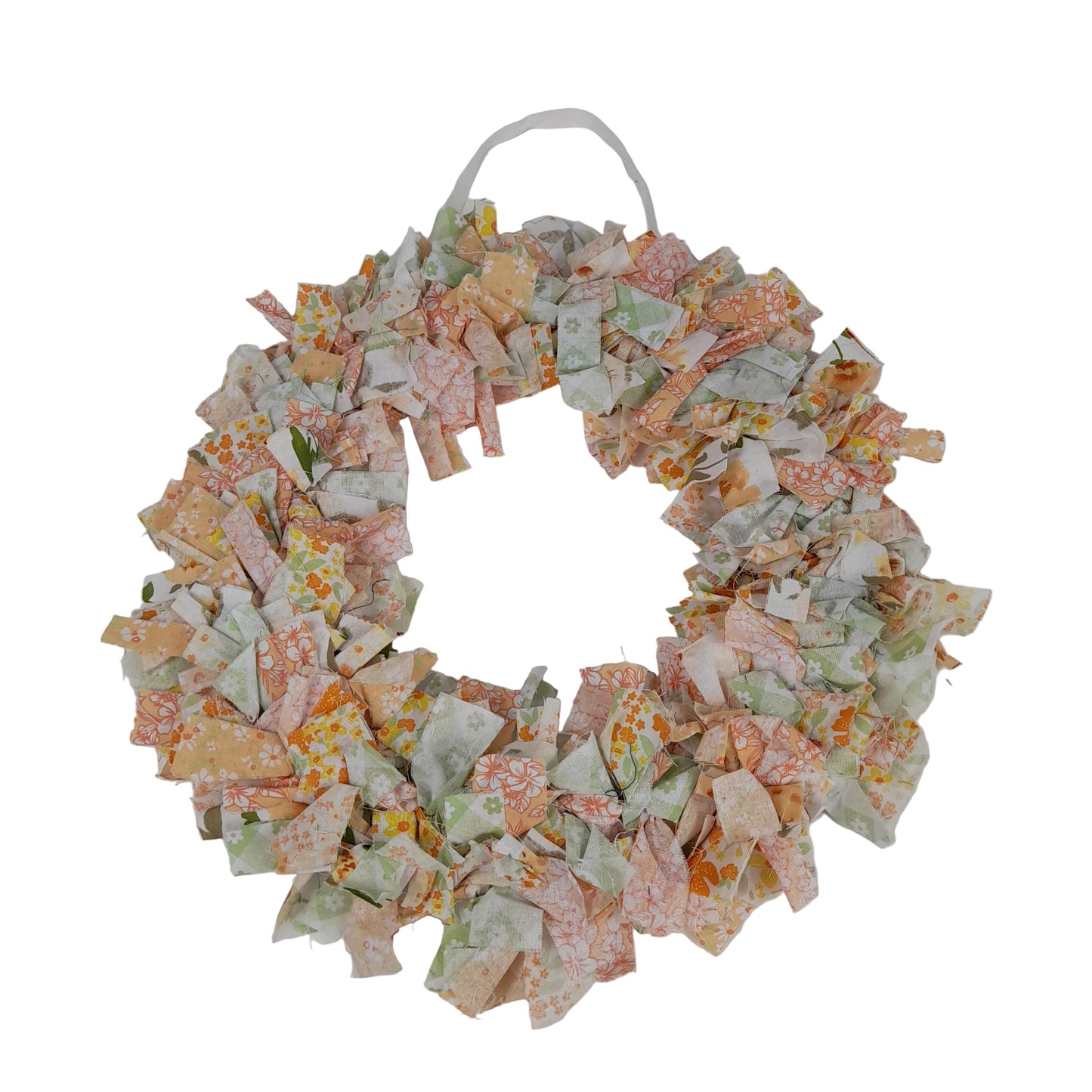 Handmade 'Rag' Wreath 12"