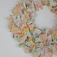 Handmade 'Rag' Wreath 12"