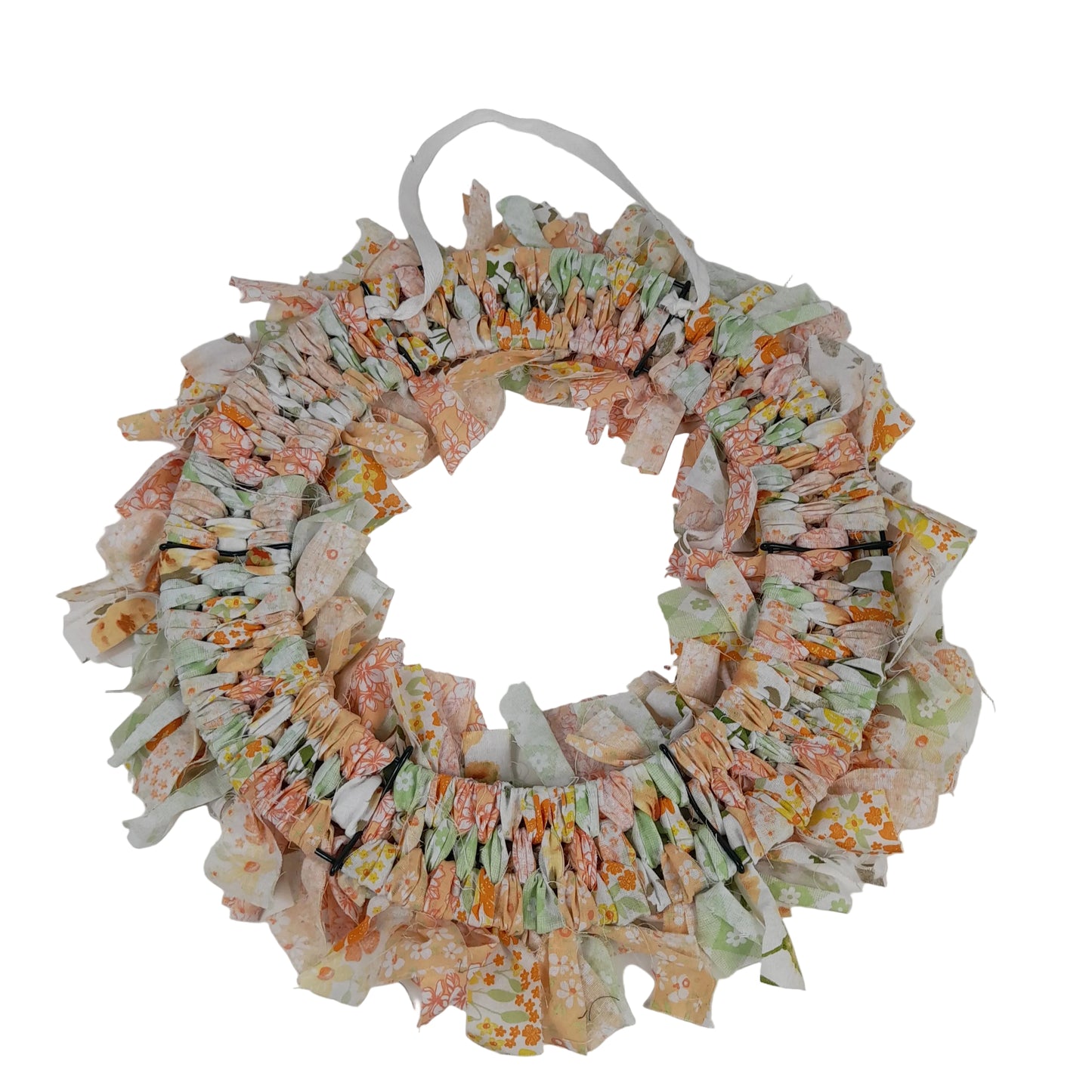 Handmade 'Rag' Wreath 12"