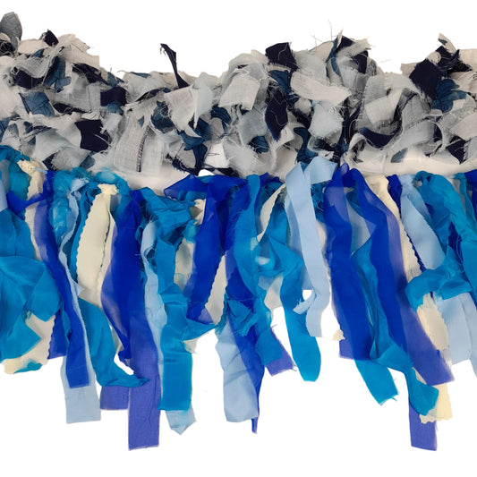 Handmade 'Rag' Tinsel Garland 2m