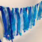 Handmade 'Rag' Tinsel Garland 2m