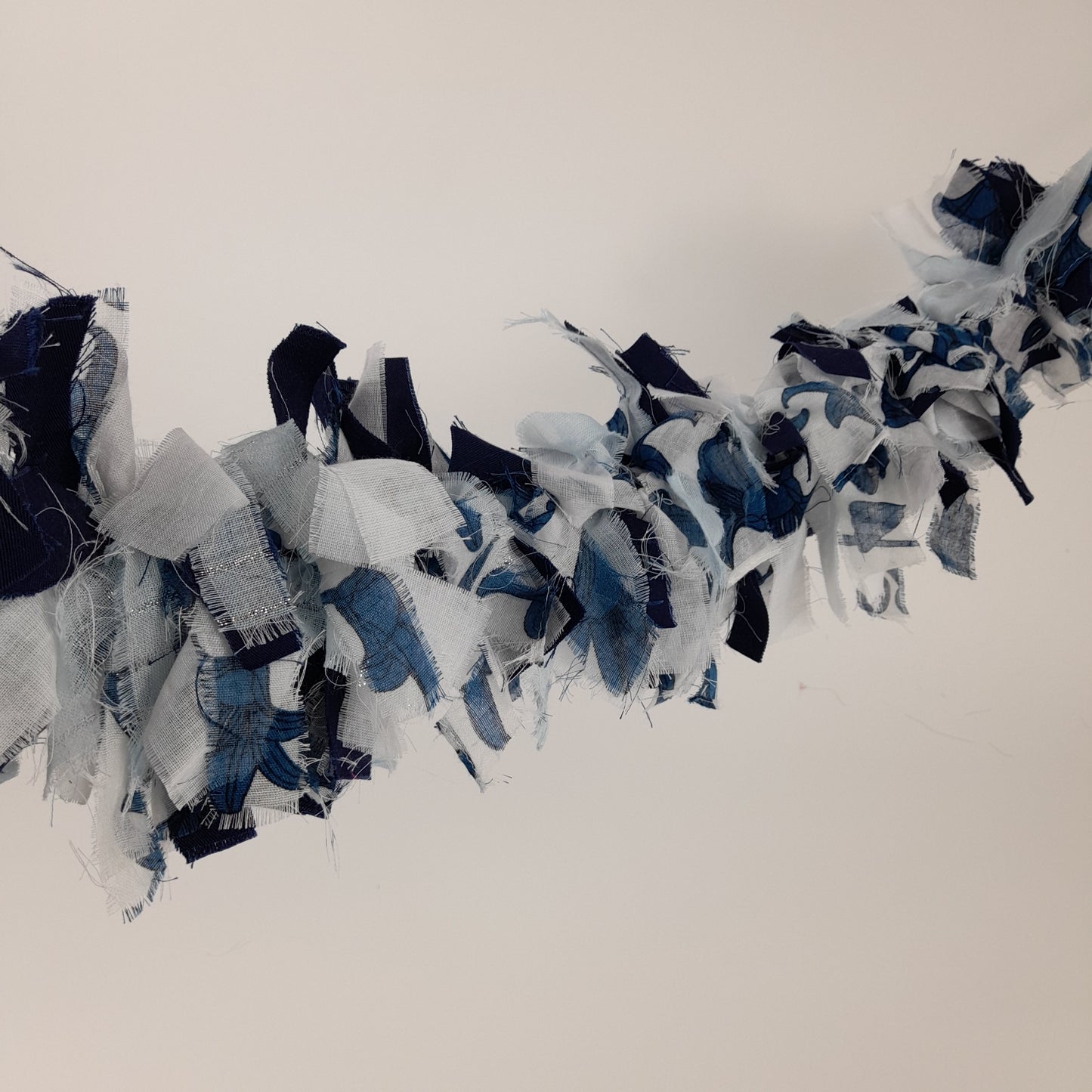 Handmade 'Rag' Tinsel Garland 2m