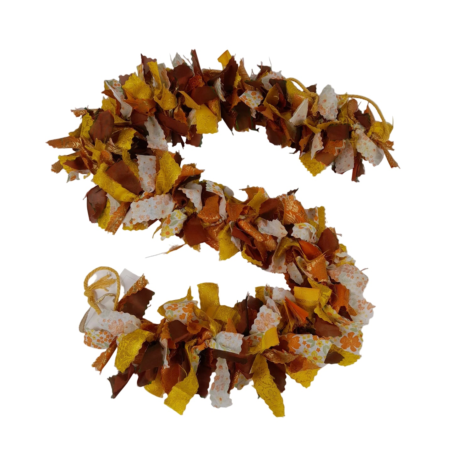 Handmade 'Rag' Tinsel Garland 1m