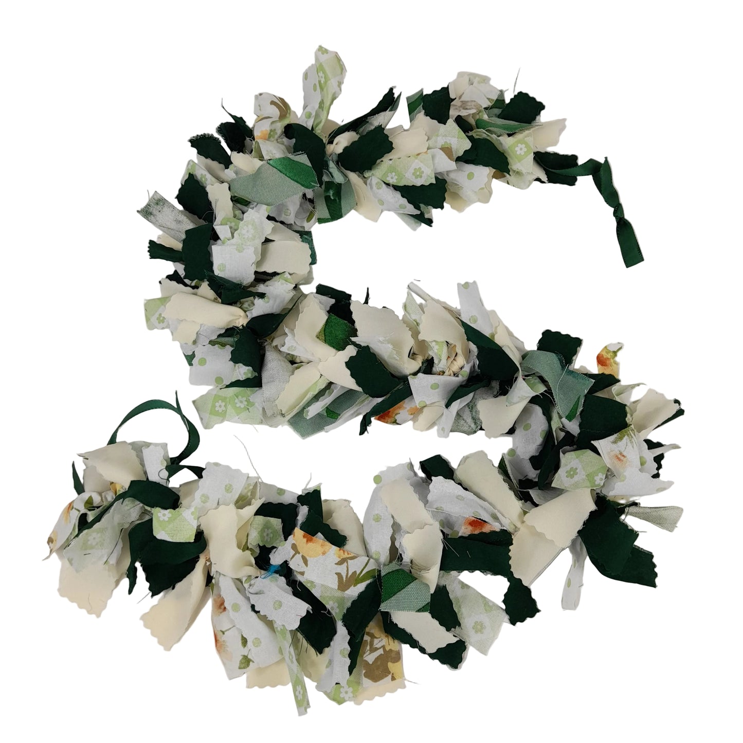Handmade 'Rag' Tinsel Garland 1m