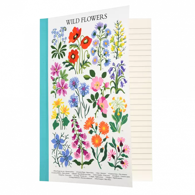 Wild Flower A5 Notebook